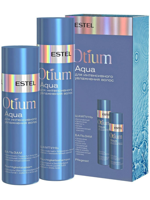 картинка ESTEL OTIUM AQUA Набор д/интен. увлаж. от магазина Одежда+