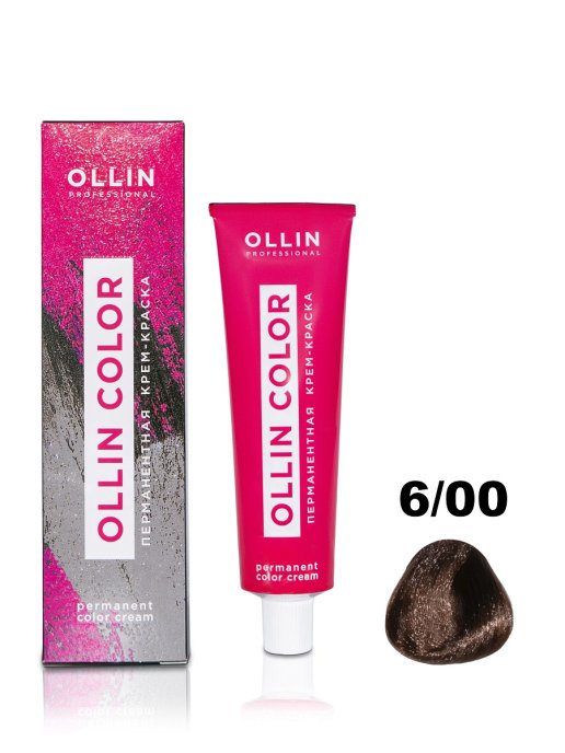 картинка 6/00 OLLIN Крем-краска  100 мл  от магазина Одежда+
