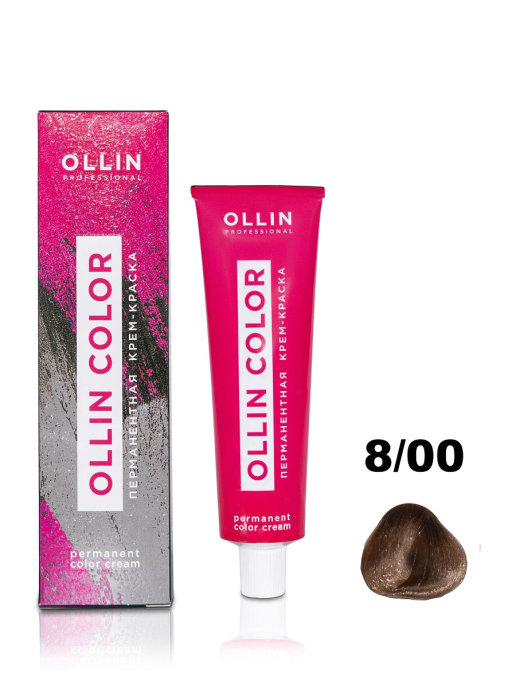 картинка 8/00 OLLIN Крем-краска  100 мл  от магазина Одежда+