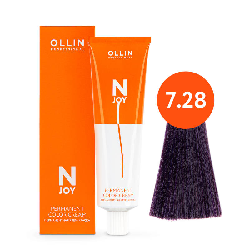 картинка 7/28 OLLIN N-JOY Крем-краска 100 мл от магазина Одежда+