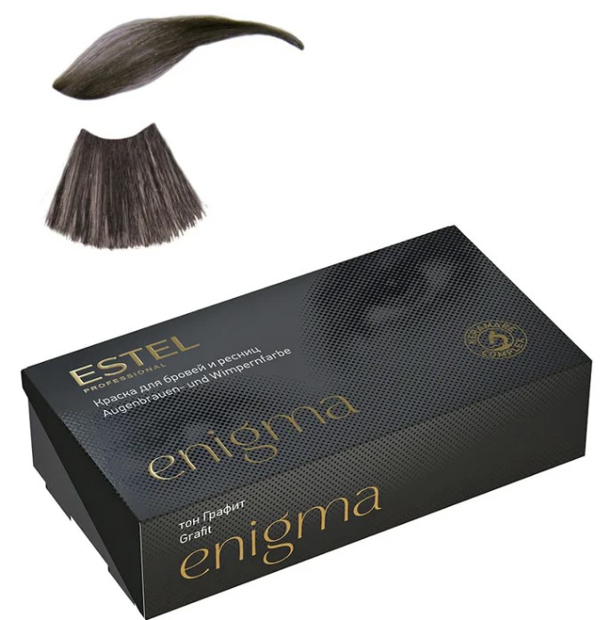 картинка ESTEL ENIGMA Краска д/бровей и ресниц графит  от магазина Одежда+