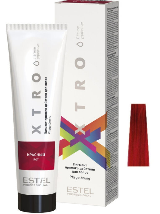 картинка ESTEL XTRO Пигмент красный 60 мл от магазина Одежда+