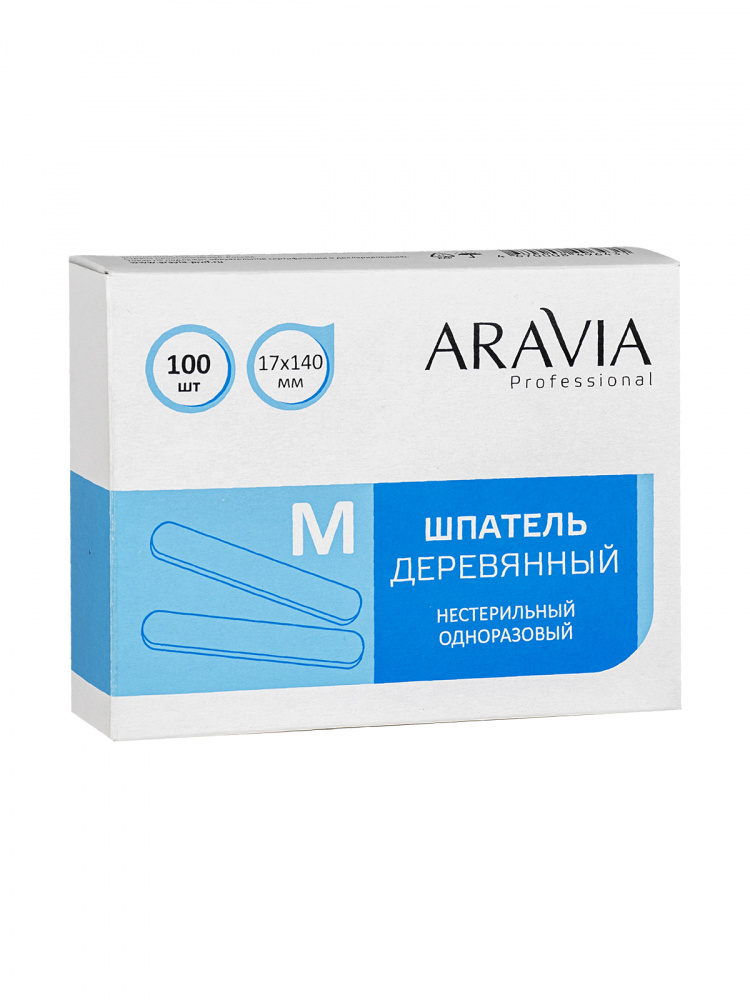 картинка ARAVIA Шпатель 1262 дерев однораз 100 шт от магазина Одежда+